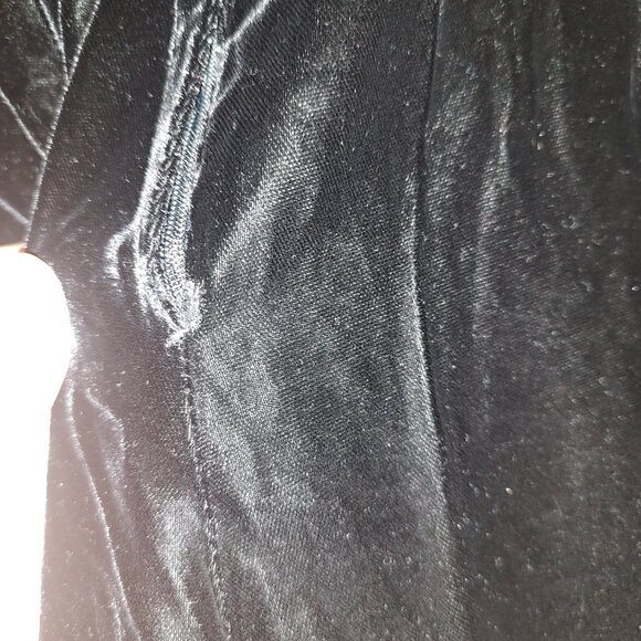 WOMEN'S SIZE 14 "VICTOR COSTA" VINTAGE VELVET HIGH-WAISTED PALAZZO PANTS - Picture 7 of 7